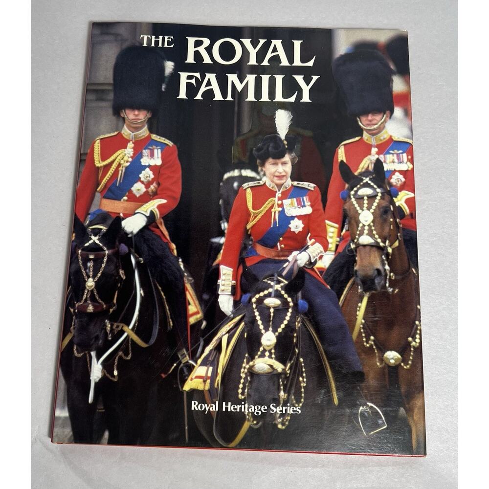 The Royal Family, Royal Heritage Series Queen Elizabeth 1983 Hardcover Like New